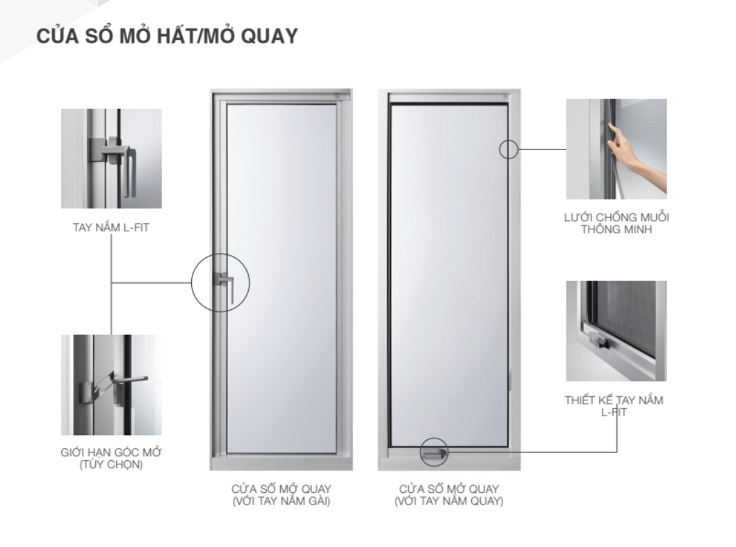 CỬA SỔ TOSTEM